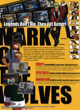 Garou - Mark of the Wolves (bootleg) box cover back